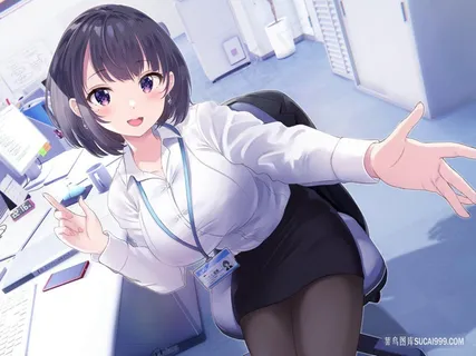 办公室里的大胸清纯女孩漫画