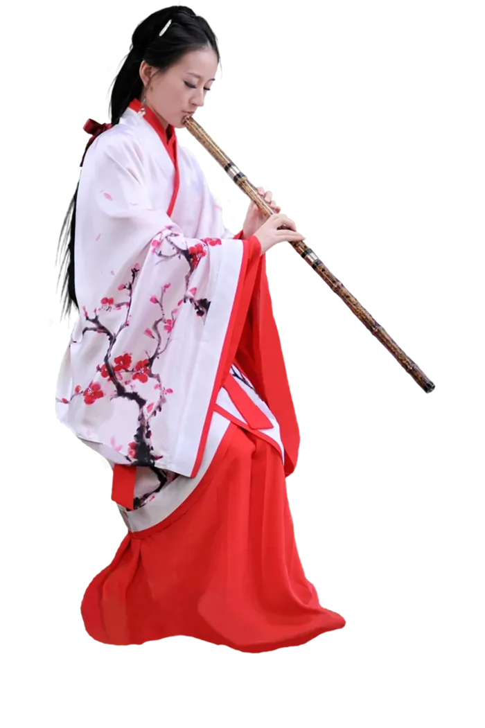 26 (3)免抠元素 免抠摄影 美女 人物 服装 古风 演奏