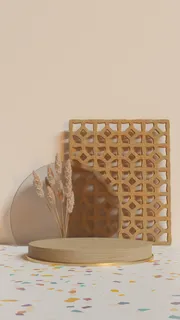 小清新电商c4d场景展台合层背景 小清新电商c4d场景展台合层背景