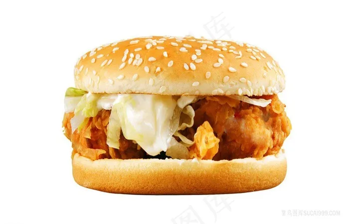 美食西餐汉堡包