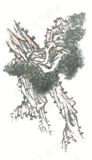 古木美术绘画jpg素材