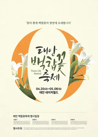 韩国花边角广告PSD素材