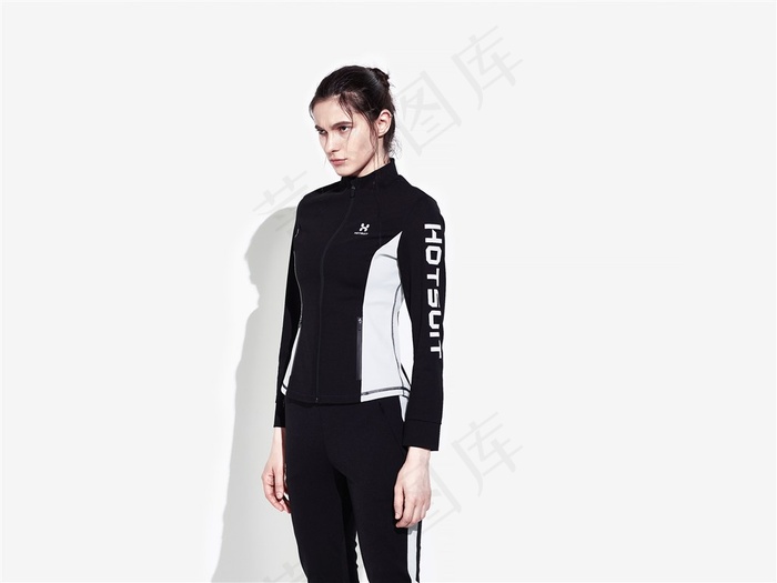 运动服外国女模特