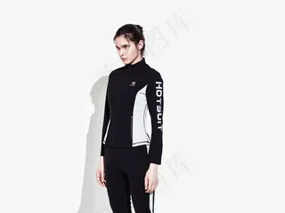 运动服外国女模特