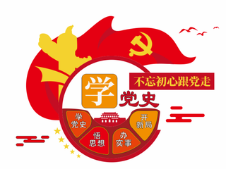 党建党史文化墙源文件CDR平面效果图