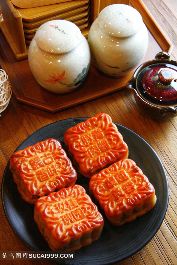 中秋节月饼摄影