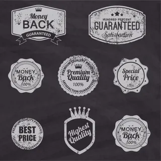 免抠促销标签矢量