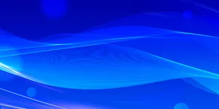 蓝色科技感展板