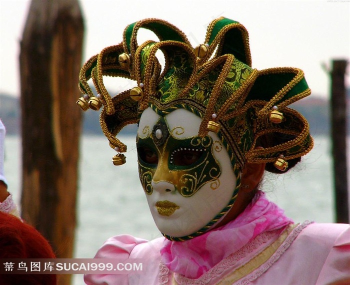 欧洲另类精美面具素材