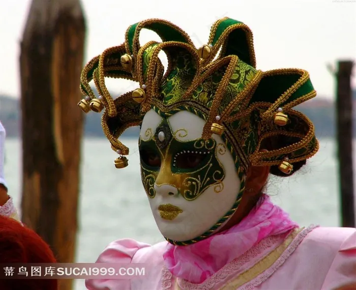 欧洲另类精美面具素材