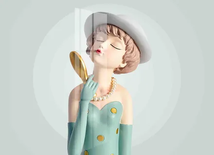 卡通娃娃装饰画