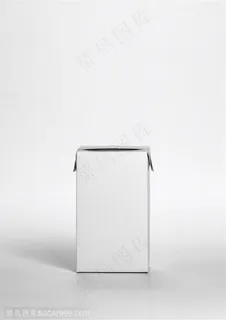 饮料盒-小号空白饮料盒特写