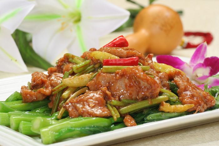 小炒牛柳