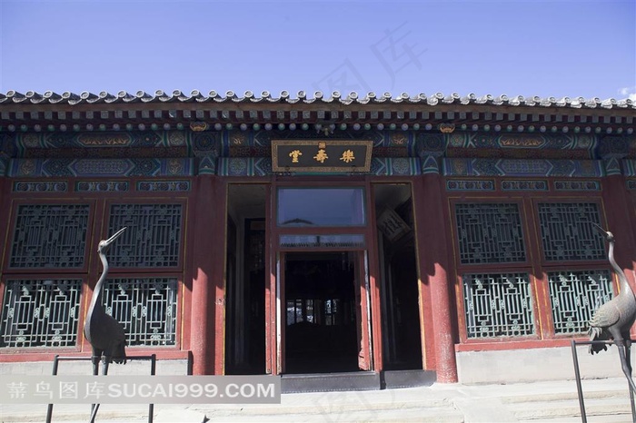 颐和园传统建筑素材