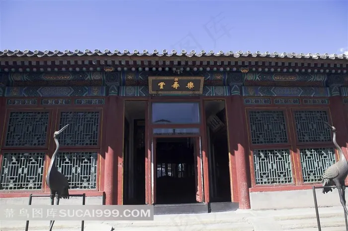 颐和园传统建筑素材