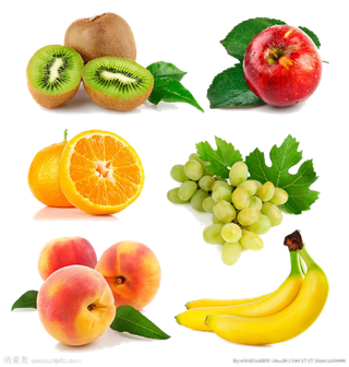 免扣水果  香蕉 猕猴桃 葡萄
