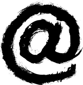 在标志上，@ PNG免抠