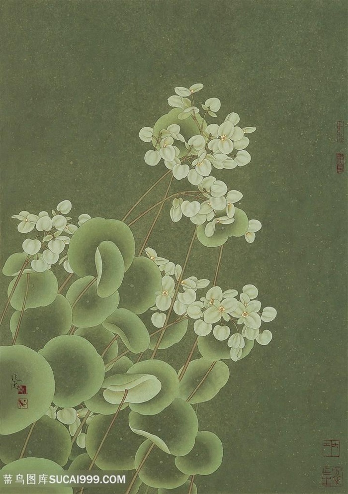 花卉中式时尚装饰画