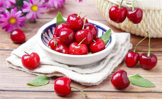 新鲜美味樱桃图片 新鲜美味樱桃图片