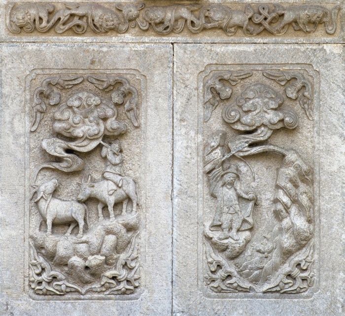 浮雕类石刻建筑图片摄影图片