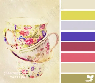 古董配色色卡色彩搭配