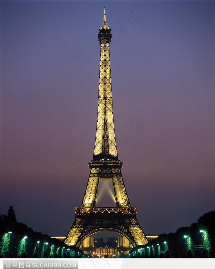 铁塔 灯光 天空