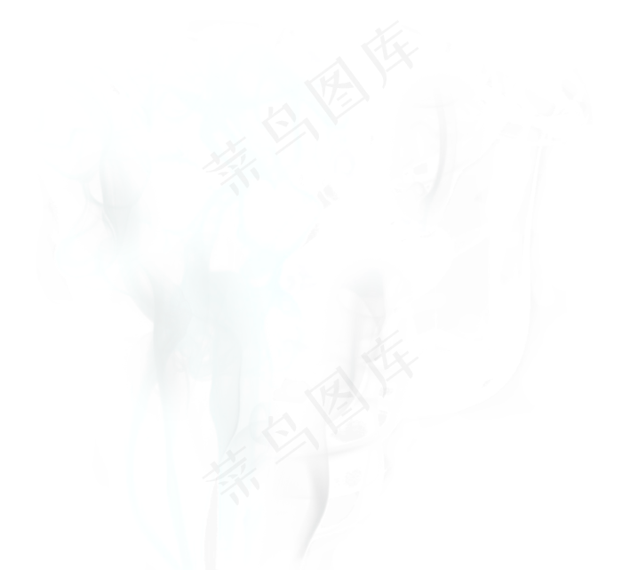 免扣白色水雾热气