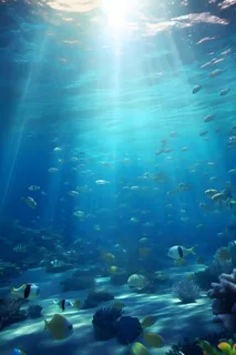 海底海洋鱼背景