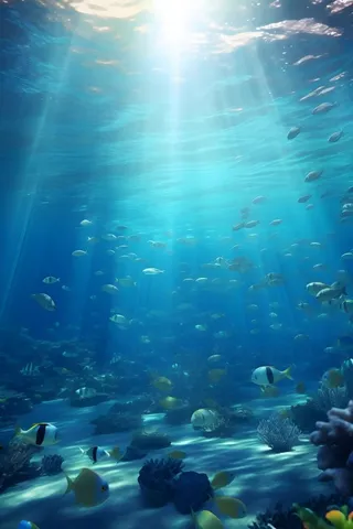 海底海洋鱼背景