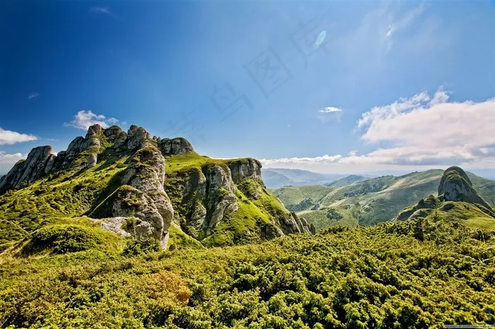 山脉高山风景图片