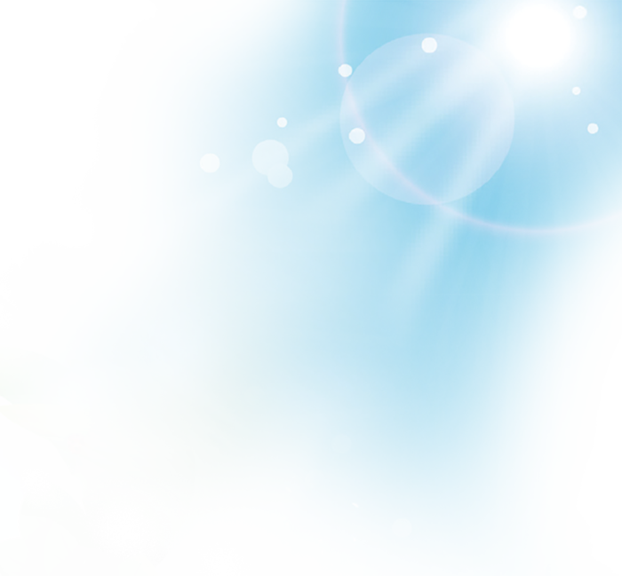 蓝天太阳光
