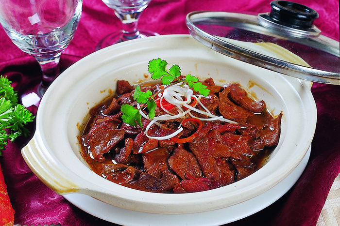 黄豆猪肝煲