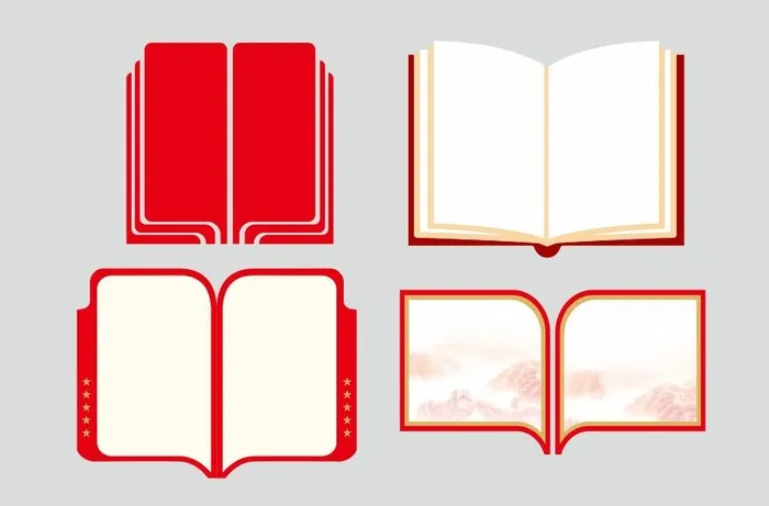 书造型 异形牌cdr矢量模版下载