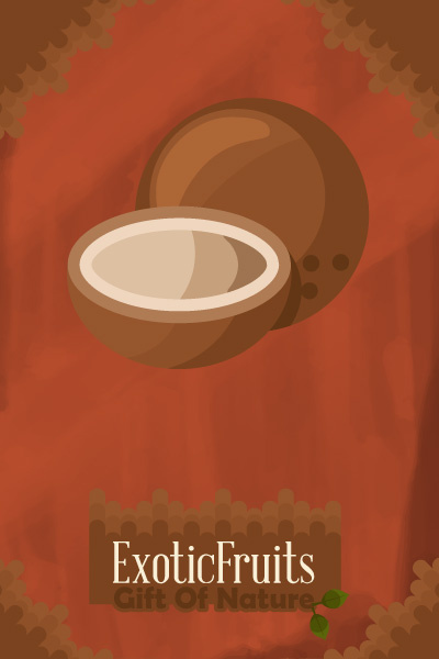 自然风景动物植物扁平矢量插画