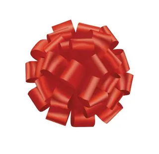 红丝带蝴蝶结 PNG免抠