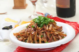 炝拌牛肚丝
