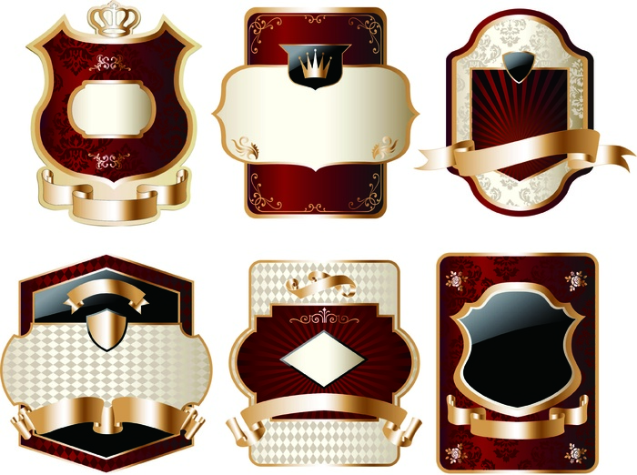 免抠label形状图形