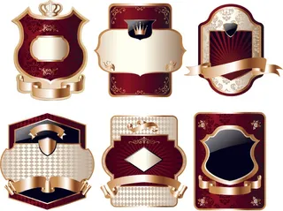 免抠label形状图形