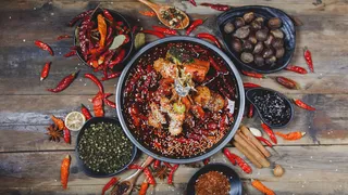 非常过瘾的麻辣火锅图片-第3张