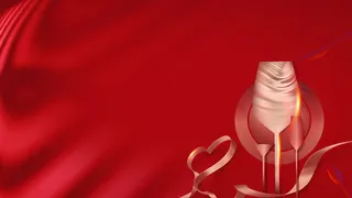 红色庄严海报背景