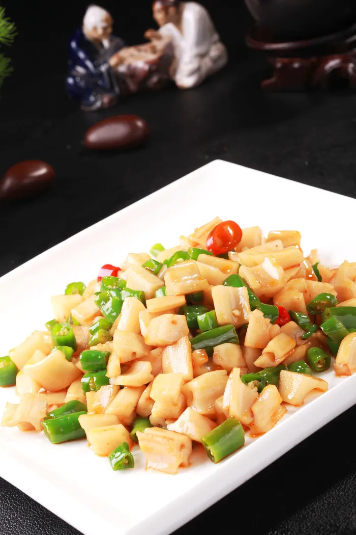 青椒藕丁18元一份 (2)