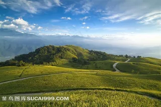 *山区公路摄影素材