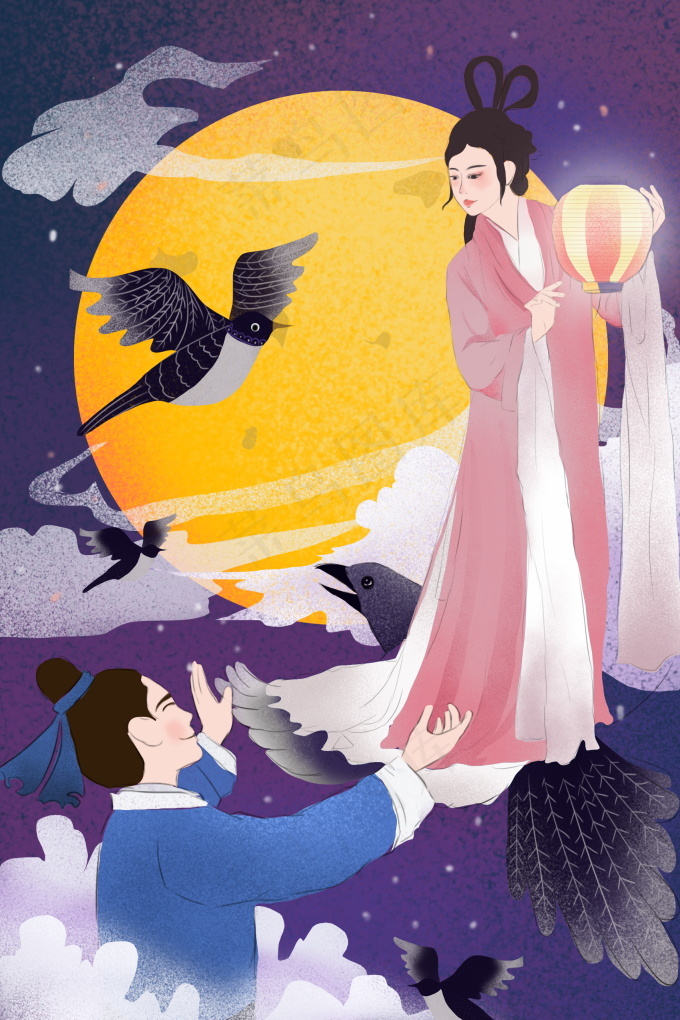 情人节海报七夕海报psd模版下载