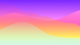 极简剪纸波浪弥散光渐变背景图设计素材