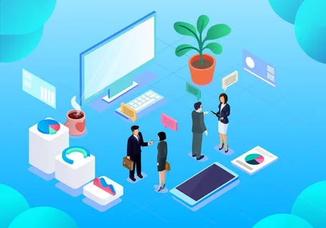 商务2.5D未来科技商务素材 商务2.5D未来科技商务素材