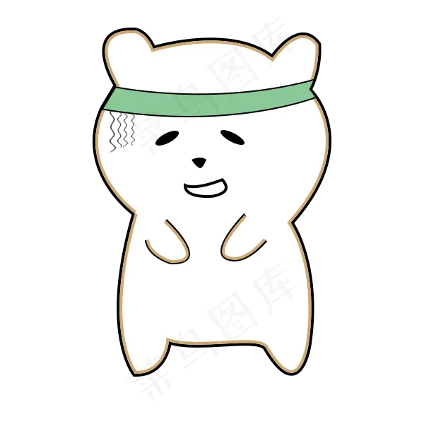 黑线尴尬熊表情