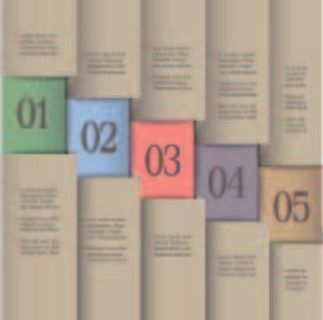 免抠编号横幅设计