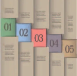 免抠编号横幅设计