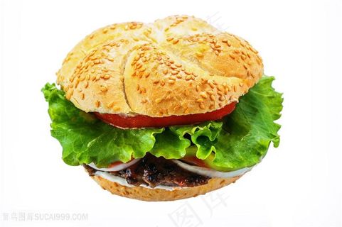 新鲜美味高清汉堡包西餐