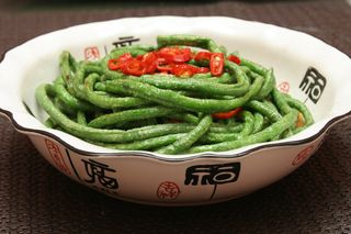 大碗长豆角 12元